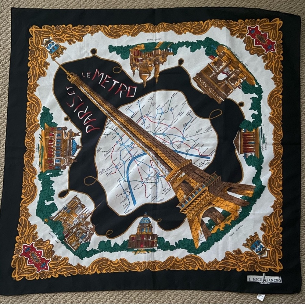 Silk scarf